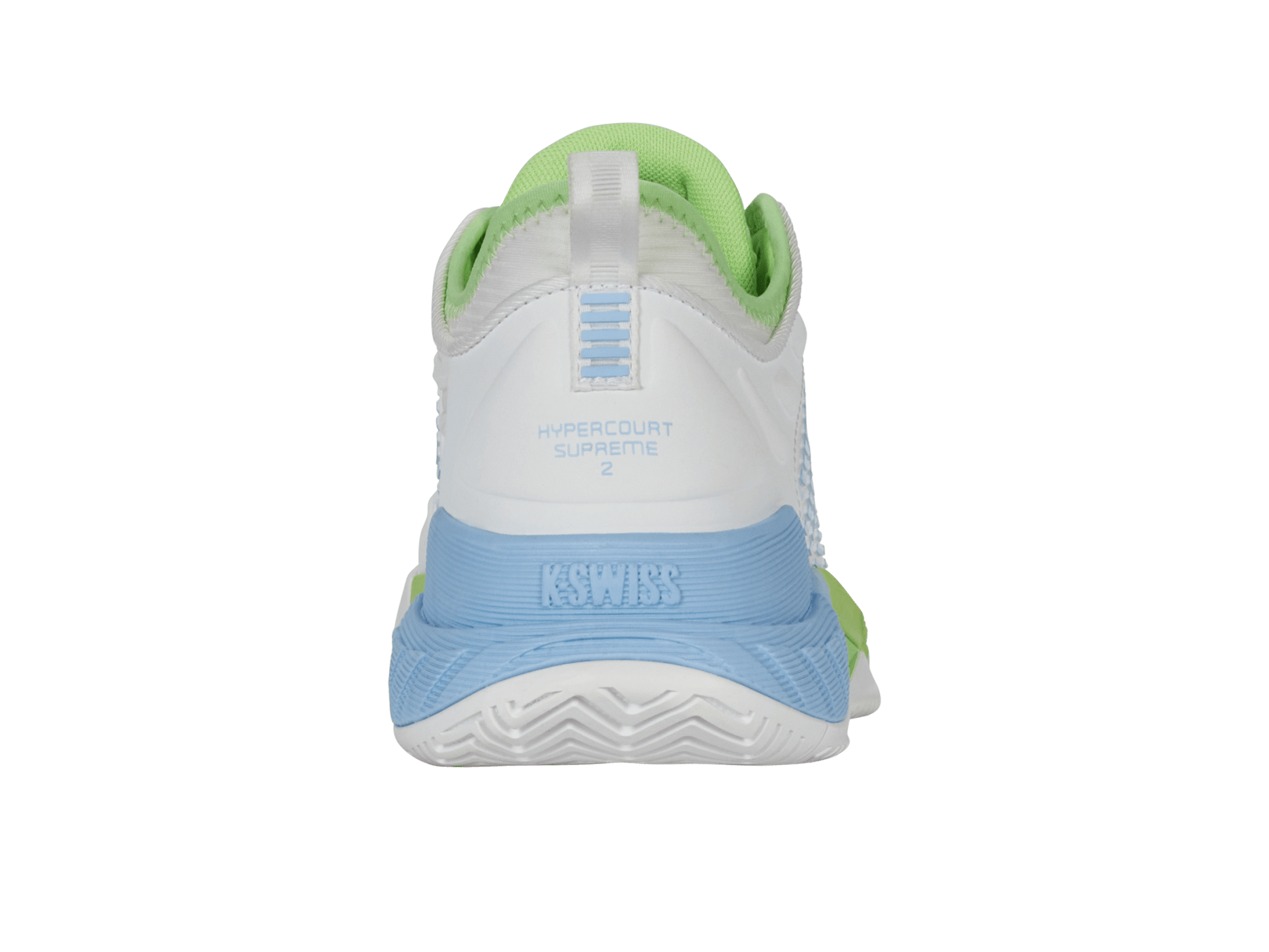 99071 - 134 - M | HYPERCOURT SUPREME 2 | LUCENT WHITE/DUTCH CANAL/PARADISE GREEN - K - Swiss US - FOOTWEAR