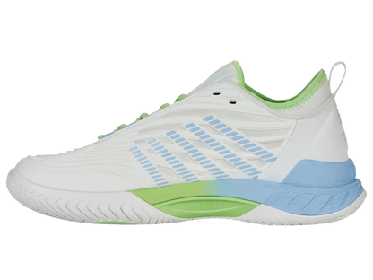 99071 - 134 - M | HYPERCOURT SUPREME 2 | LUCENT WHITE/DUTCH CANAL/PARADISE GREEN - K - Swiss US - FOOTWEAR