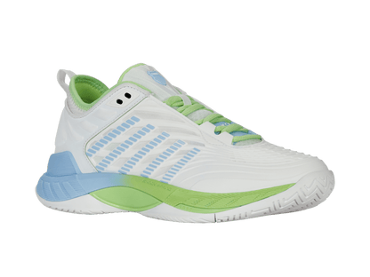 99071 - 134 - M | HYPERCOURT SUPREME 2 | LUCENT WHITE/DUTCH CANAL/PARADISE GREEN - K - Swiss US - FOOTWEAR