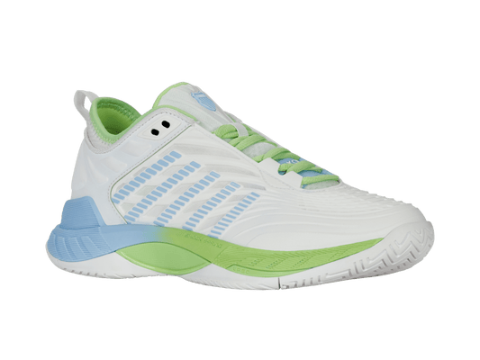 99071 - 134 - M | HYPERCOURT SUPREME 2 | LUCENT WHITE/DUTCH CANAL/PARADISE GREEN - K - Swiss US - FOOTWEAR