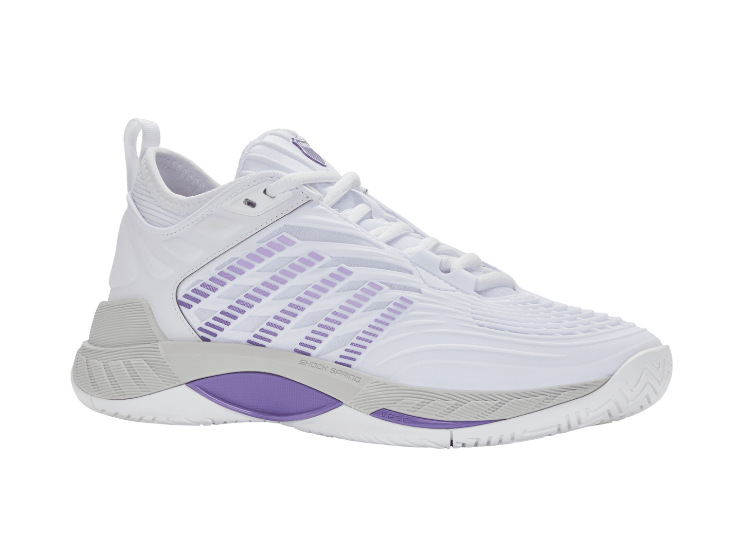 99071 - 160 - M | HYPERCOURT SUPREME 2 | WHITE/LUNAR ROCK/PURPLE HAZE - K - Swiss US - FOOTWEAR