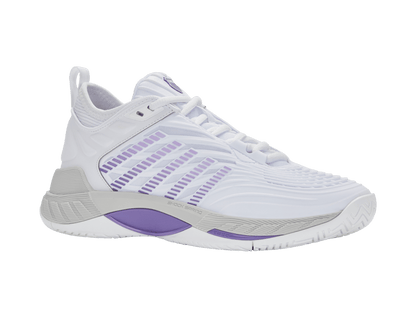 99071 - 160 - M | HYPERCOURT SUPREME 2 | WHITE/LUNAR ROCK/PURPLE HAZE - K - Swiss US - FOOTWEAR