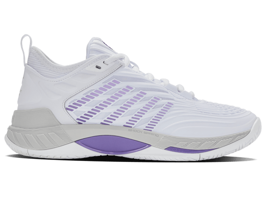 99071 - 160 - M | HYPERCOURT SUPREME 2 | WHITE/LUNAR ROCK/PURPLE HAZE - K - Swiss US - FOOTWEAR