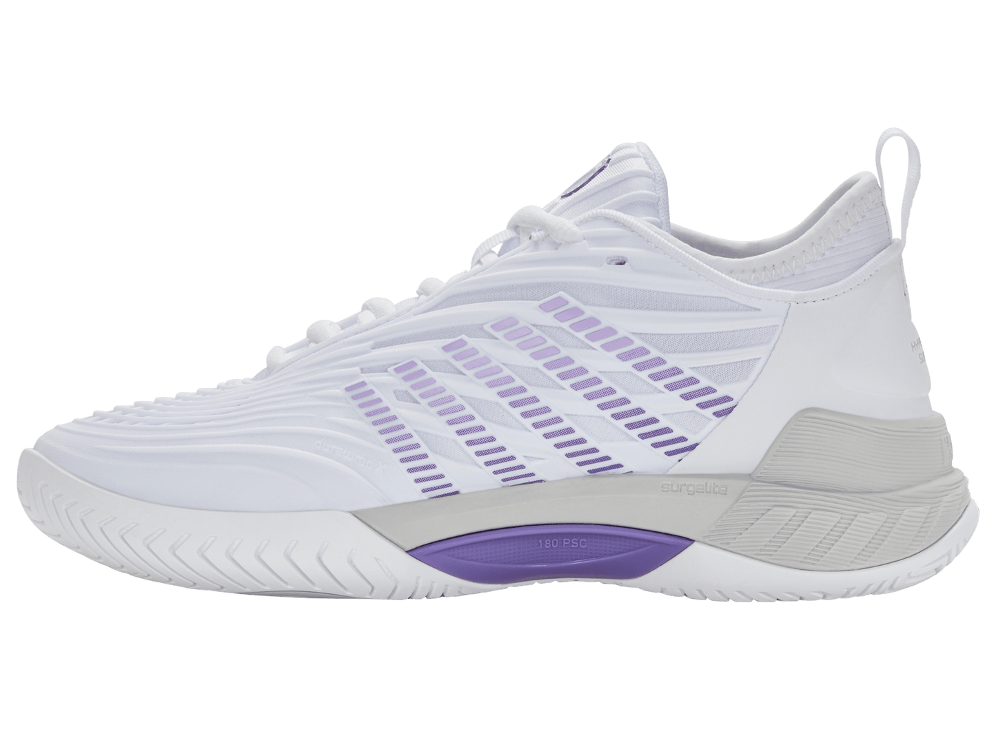 99071 - 160 - M | HYPERCOURT SUPREME 2 | WHITE/LUNAR ROCK/PURPLE HAZE - K - Swiss US - FOOTWEAR
