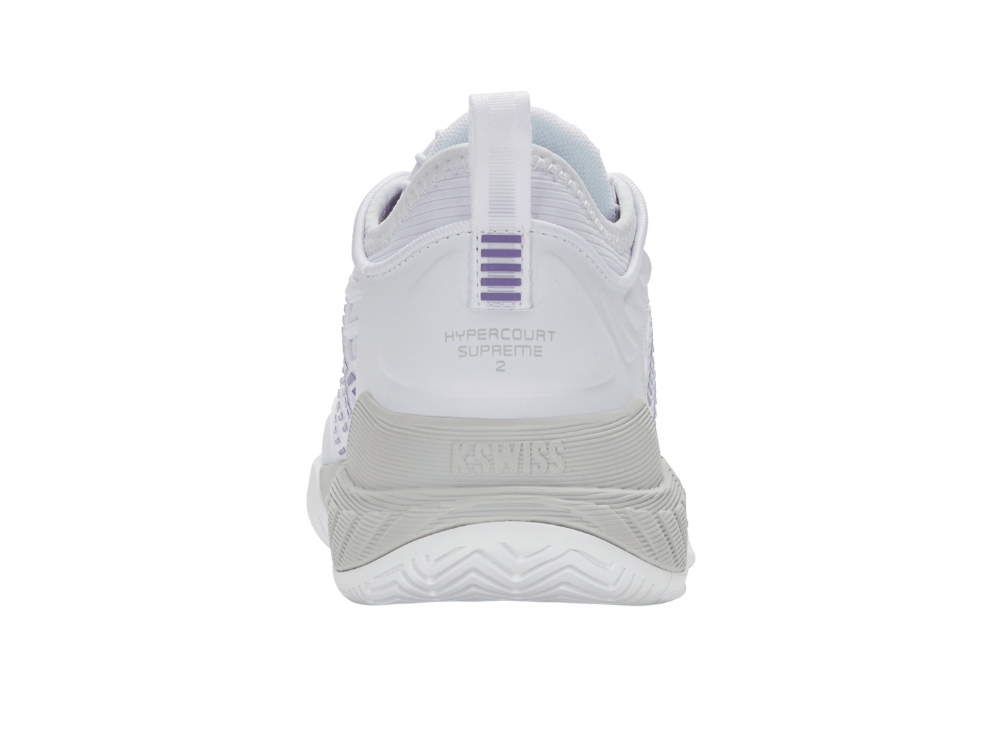 99071 - 160 - M | HYPERCOURT SUPREME 2 | WHITE/LUNAR ROCK/PURPLE HAZE - K - Swiss US - FOOTWEAR