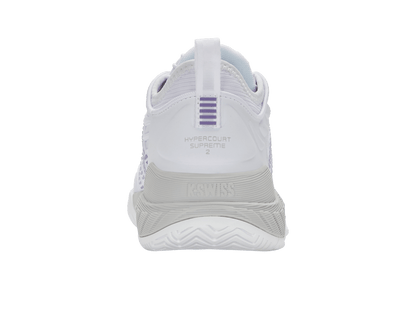 99071 - 160 - M | HYPERCOURT SUPREME 2 | WHITE/LUNAR ROCK/PURPLE HAZE - K - Swiss US - FOOTWEAR