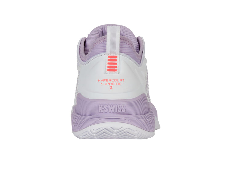 99071-182-M | HYPERCOURT SUPREME 2 | WHITE/ORCHID PETAL/NEON BLAZE