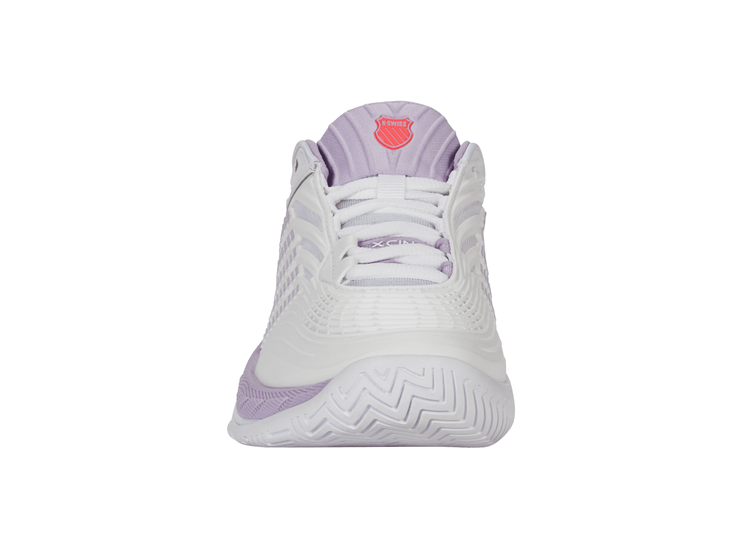 99071 - 182 - M | HYPERCOURT SUPREME 2 | WHITE/ORCHID PETAL/NEON BLAZE - K - Swiss US - FOOTWEAR