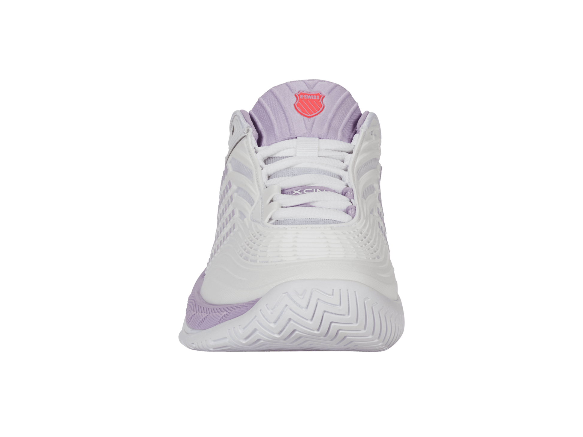 99071 - 182 - M | HYPERCOURT SUPREME 2 | WHITE/ORCHID PETAL/NEON BLAZE - K - Swiss US - FOOTWEAR