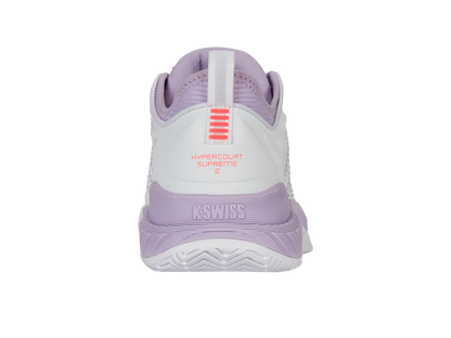 99071-182-M | HYPERCOURT SUPREME 2 | WHITE/ORCHID PETAL/NEON BLAZE