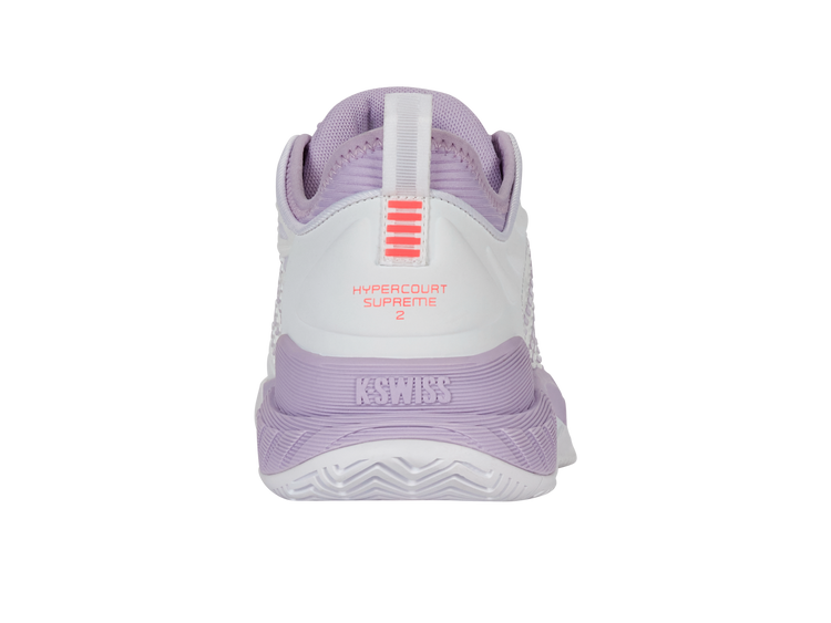 99071-182-M | HYPERCOURT SUPREME 2 | WHITE/ORCHID PETAL/NEON BLAZE