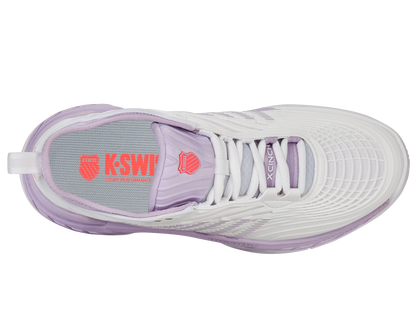 99071-182-M | HYPERCOURT SUPREME 2 | WHITE/ORCHID PETAL/NEON BLAZE