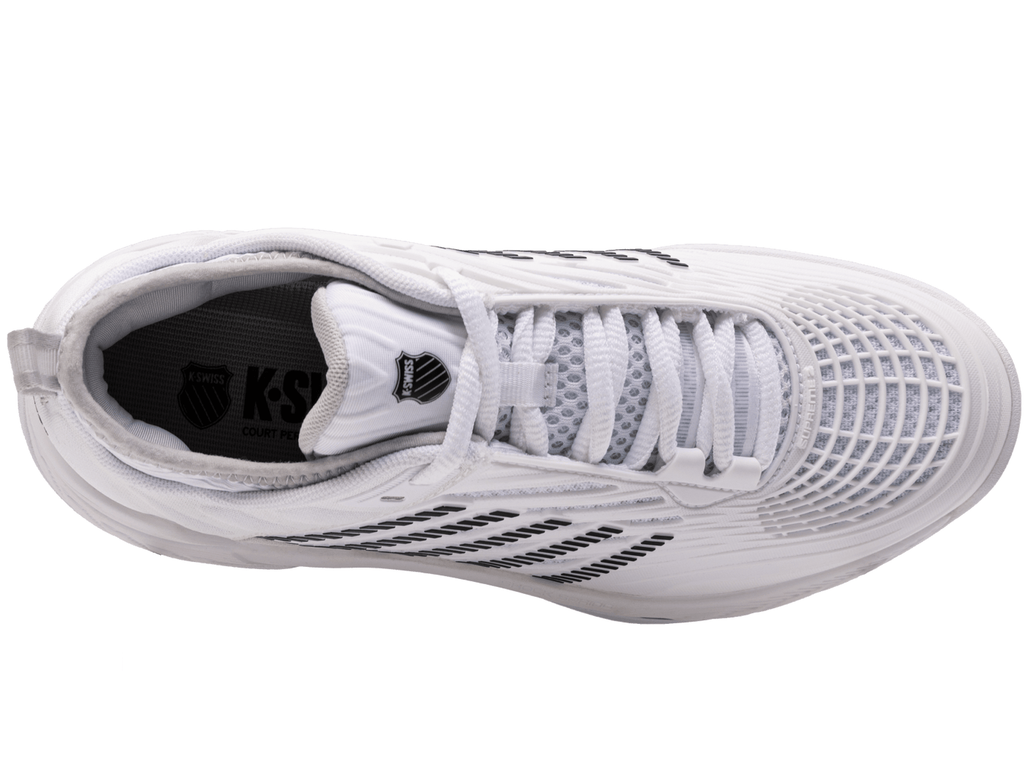 99071 - 996 - M | HYPERCOURT SUPREME 2 | WHITE/VAPOR BLUE/BLACK - K - Swiss US - FOOTWEAR