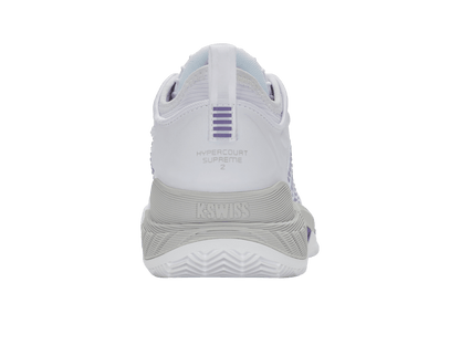 99072 - 160 - M | HYPERCOURT SUPREME 2 CLAY | WHITE/LUNAR ROCK/PURPLE HAZE - K - Swiss US - FOOTWEAR