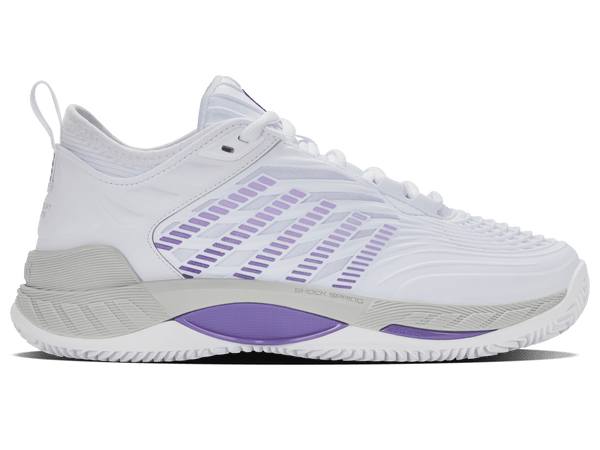 99072 - 160 - M | HYPERCOURT SUPREME 2 CLAY | WHITE/LUNAR ROCK/PURPLE HAZE - K - Swiss US - FOOTWEAR
