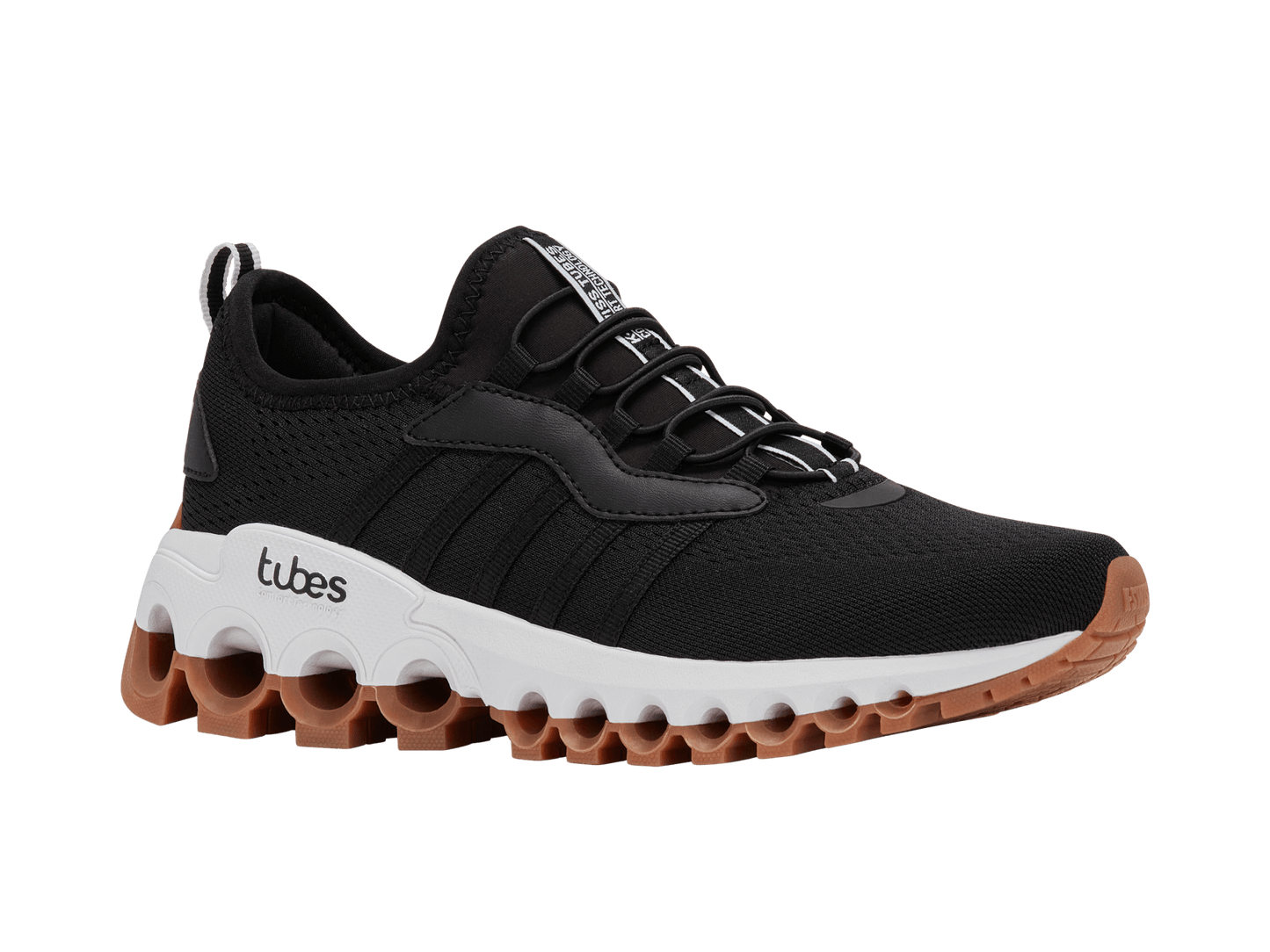 99085 - 049 - M | TUBES SLIP - ON | BLACK/WHITE/GUM - K - Swiss US - FOOTWEAR