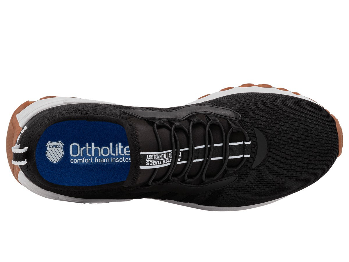 99085-049-M | TUBES SLIP-ON | BLACK/WHITE/GUM - K-Swiss US FOOTWEAR