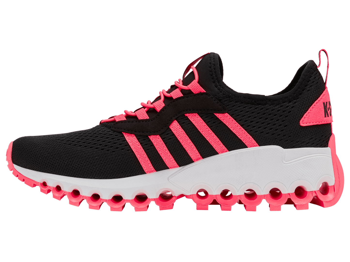 99085 - 079 - M | TUBES SLIP - ON | BLACK/NEON PINK/WHITE - K - Swiss US - FOOTWEAR