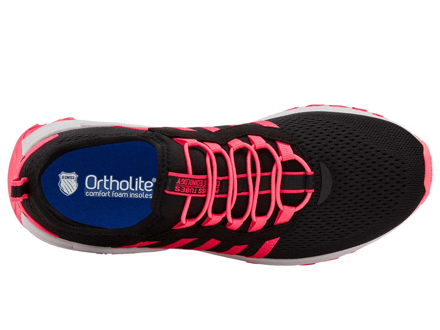 99085 - 079 - M | TUBES SLIP - ON | BLACK/NEON PINK/WHITE - K - Swiss US - FOOTWEAR