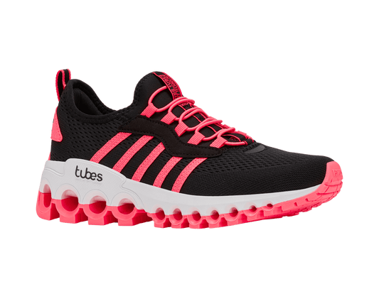 99085 - 079 - M | TUBES SLIP - ON | BLACK/NEON PINK/WHITE - K - Swiss US - FOOTWEAR