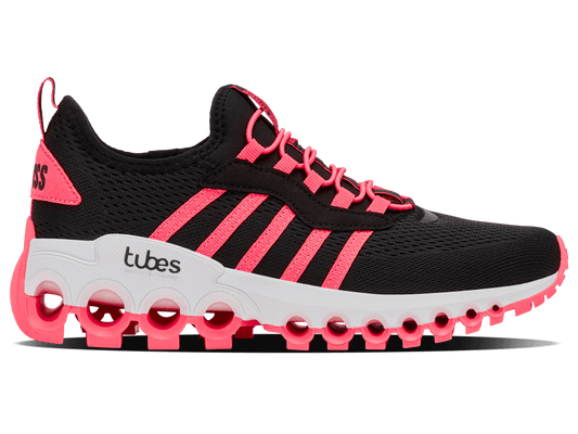 99085 - 079 - M | TUBES SLIP - ON | BLACK/NEON PINK/WHITE - K - Swiss US - FOOTWEAR