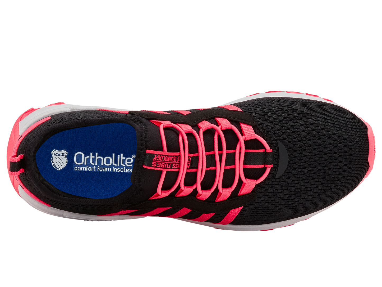 99085-079-M | TUBES SLIP-ON | BLACK/NEON PINK/WHITE