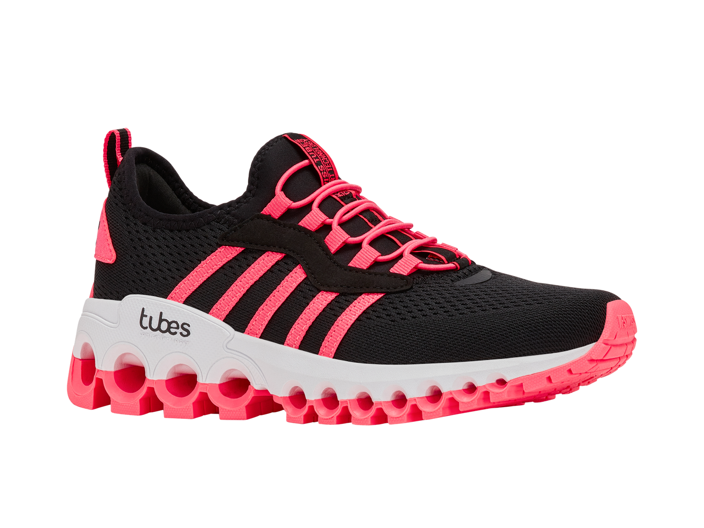 99085-079-M | TUBES SLIP-ON | BLACK/NEON PINK/WHITE