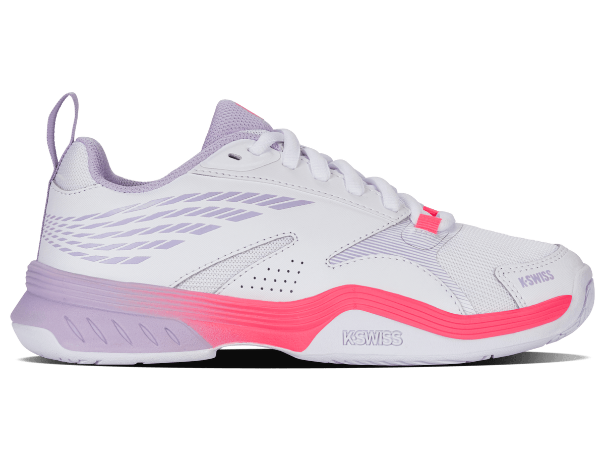 99190 - 182 - M | SPEEDEX | WHITE/ORCHID PETAL/NEON BLAZE - K - Swiss US - FOOTWEAR