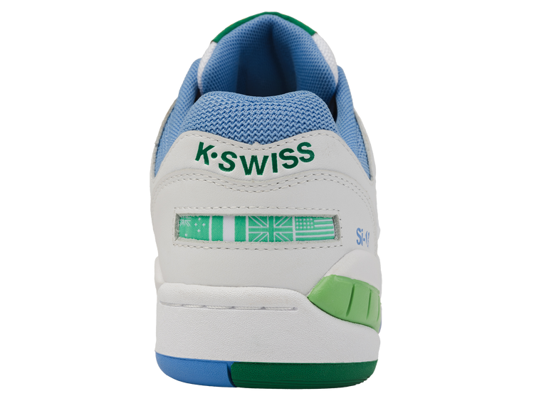 99280-114-M | SI-18 | WHITE/LITTLE BOY BLUE/BRIGHT MARIGOLD/GREEN TABOUR