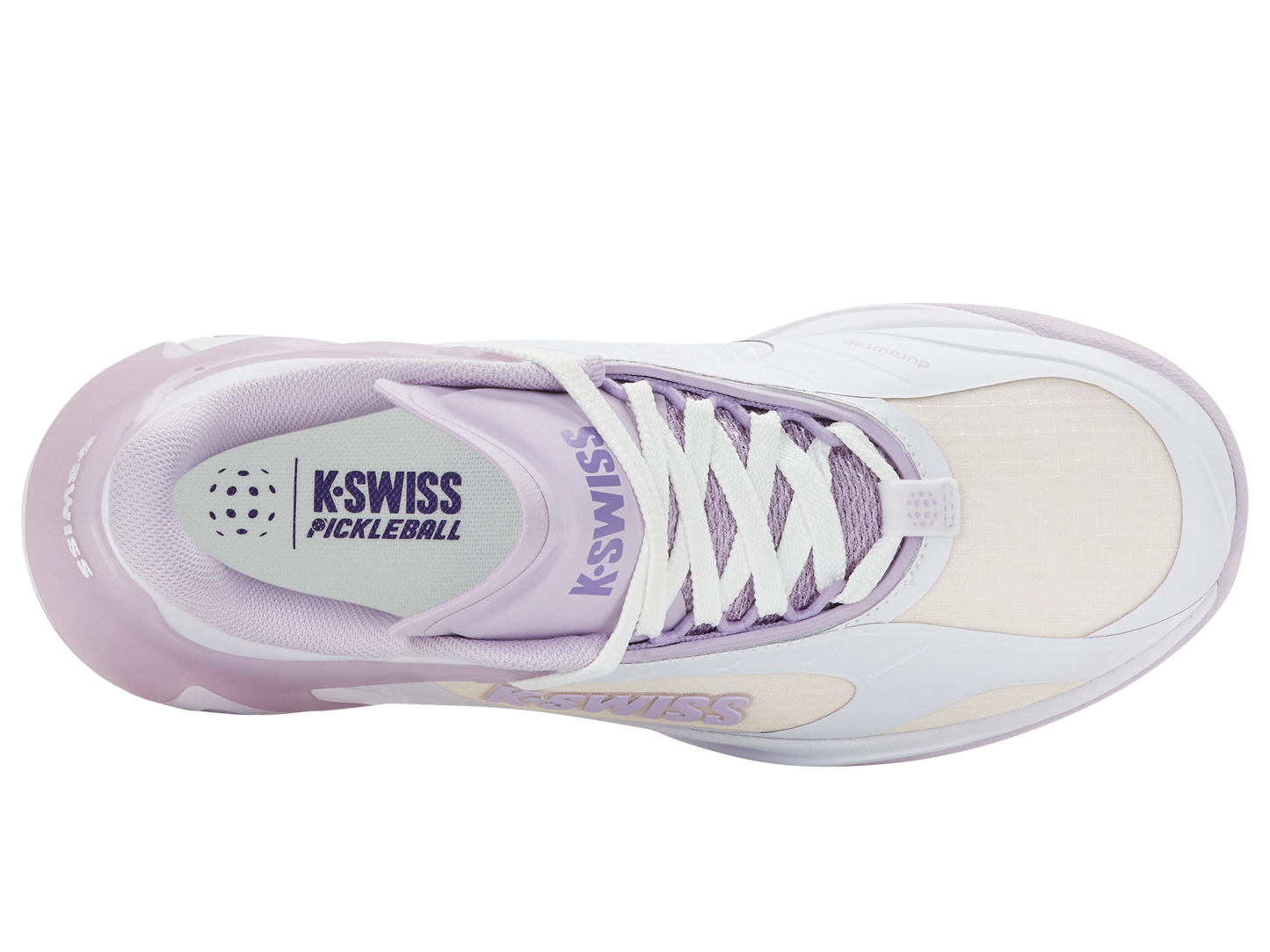 99491-143-M | K-FRAME PICKLEBALL | WHITE/ORCHID HUSH/PURPLE HAZE