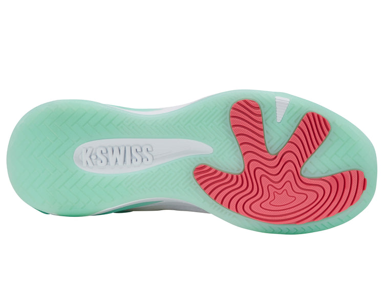 99491-177-M | K-FRAME PICKLEBALL | WHITE/NEON MINT/HOT NEON PINK