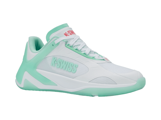 99491 - 177 - M | K - FRAME PICKLEBALL | WHITE/NEON MINT/HOT NEON PINK - K - Swiss US - FOOTWEAR
