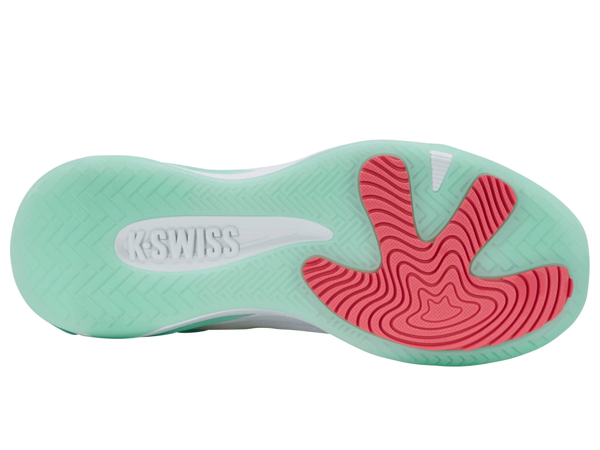 99491-177-M | K-FRAME PICKLEBALL | WHITE/NEON MINT/HOT NEON PINK