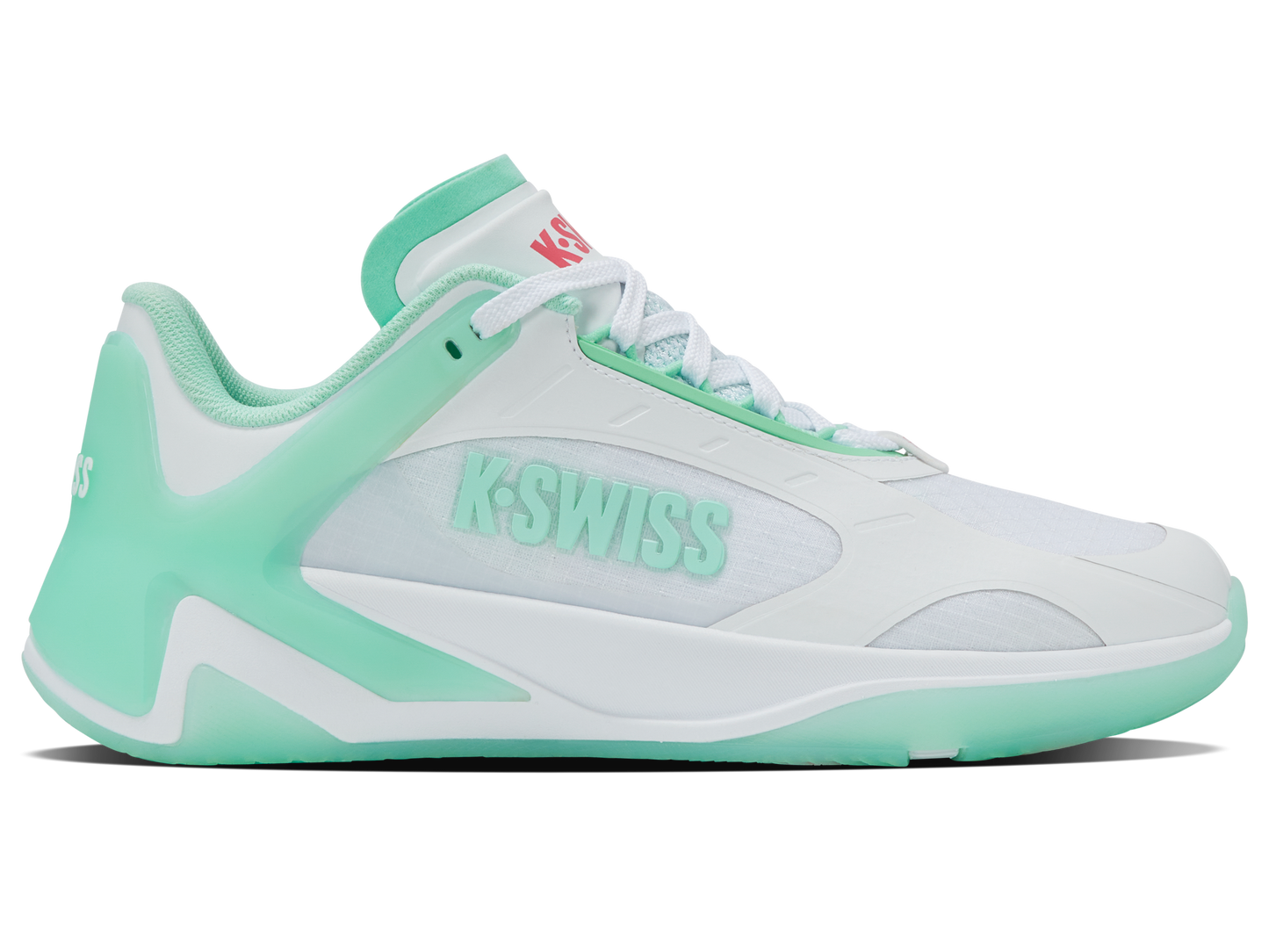 99491-177-M | K-FRAME PICKLEBALL | WHITE/NEON MINT/HOT NEON PINK