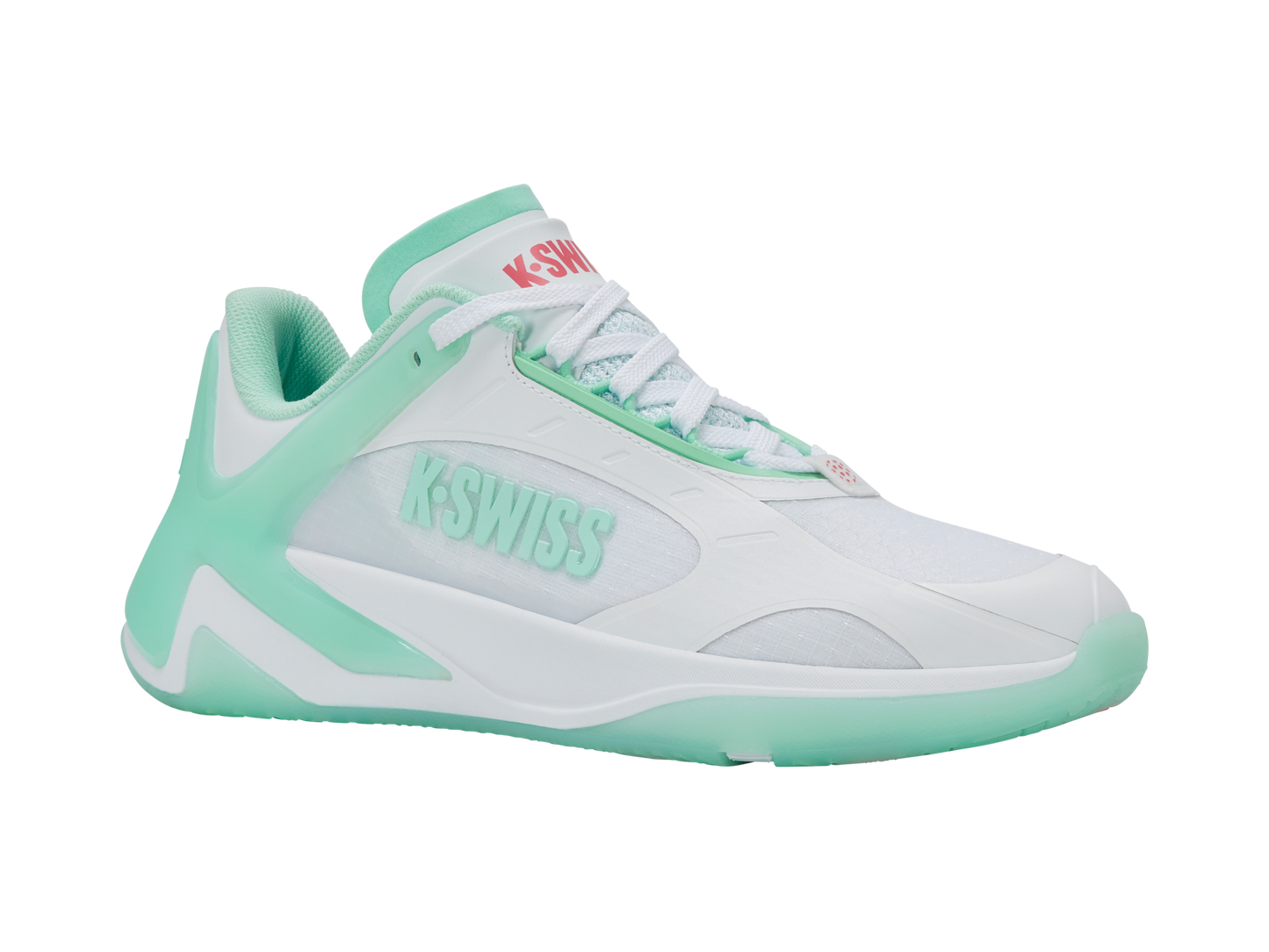 99491-177-M | K-FRAME PICKLEBALL | WHITE/NEON MINT/HOT NEON PINK