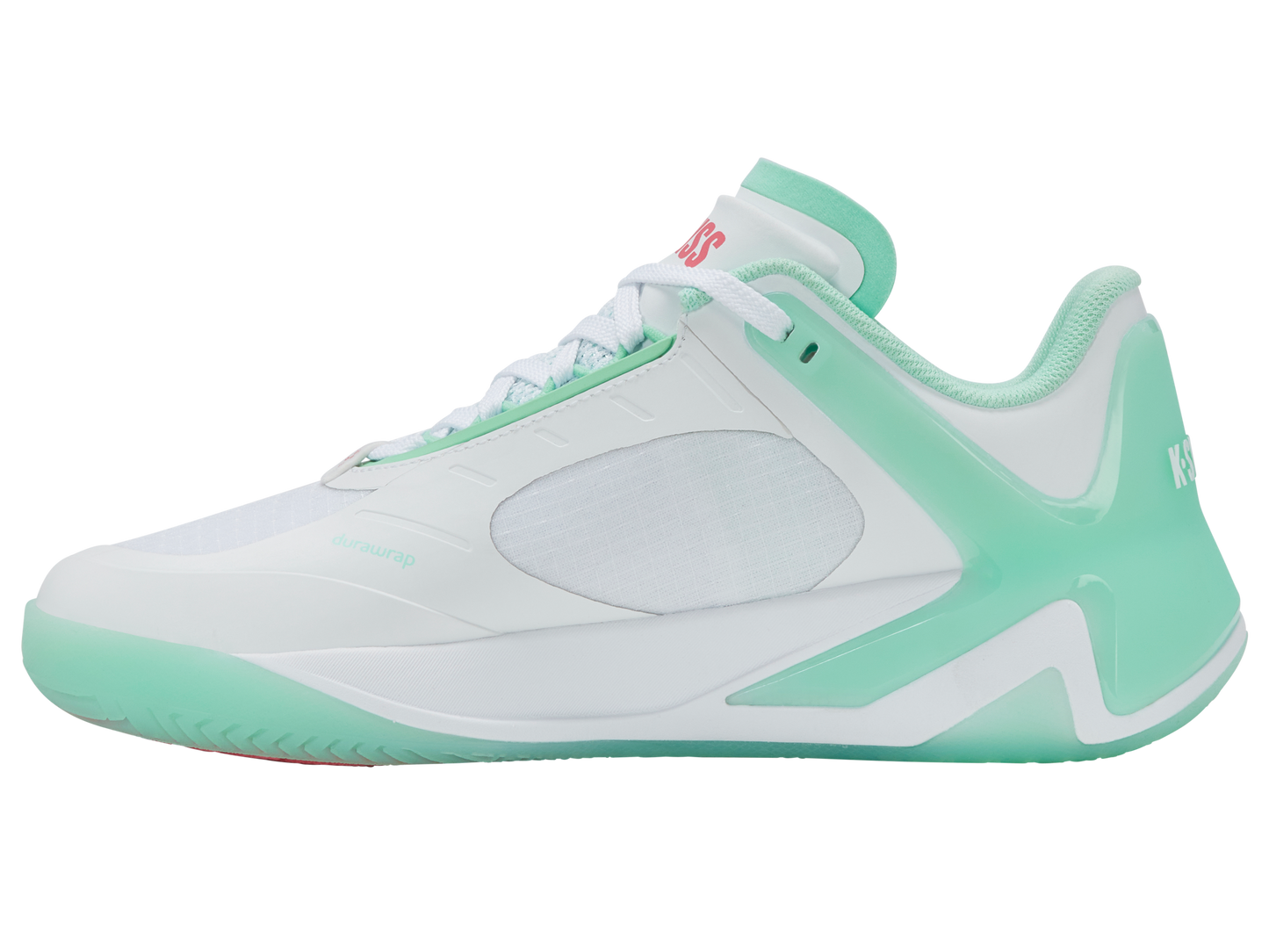 99491-177-M | K-FRAME PICKLEBALL | WHITE/NEON MINT/HOT NEON PINK