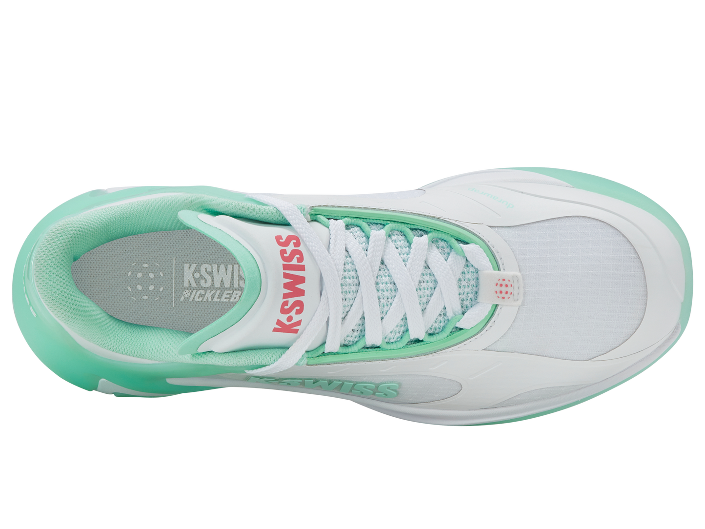 99491-177-M | K-FRAME PICKLEBALL | WHITE/NEON MINT/HOT NEON PINK