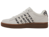 99492-148-M | COURT TIEBREAK II SDE | SNOW WHITE/LIGHT GRAY/LEOPARD/GUM