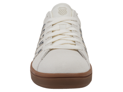 99492-148-M | COURT TIEBREAK II SDE | SNOW WHITE/LIGHT GRAY/LEOPARD/GUM