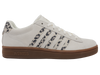99492-148-M | COURT TIEBREAK II SDE | SNOW WHITE/LIGHT GRAY/LEOPARD/GUM