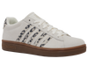 99492-148-M | COURT TIEBREAK II SDE | SNOW WHITE/LIGHT GRAY/LEOPARD/GUM