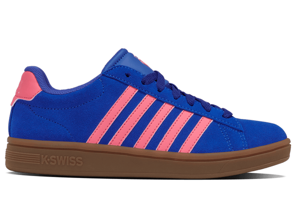 99492 - 480 - M | COURT TIEBREAK II SDE | DAZZLING BLUE/PINK LEMONADE/GUM - K - Swiss US - FOOTWEAR