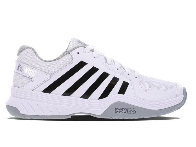 K-Swiss Court Express Pickleball shoe in white/highrise/black color