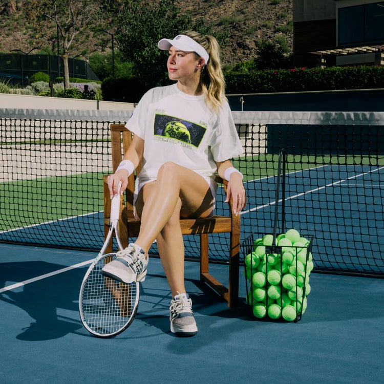 feauture collab with k-swiss, tennis/lifestyle collab