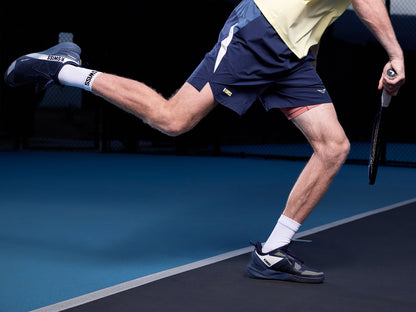 1012021-447 | RUBLEV US OPEN SHORTS | BLUE/YELLOW