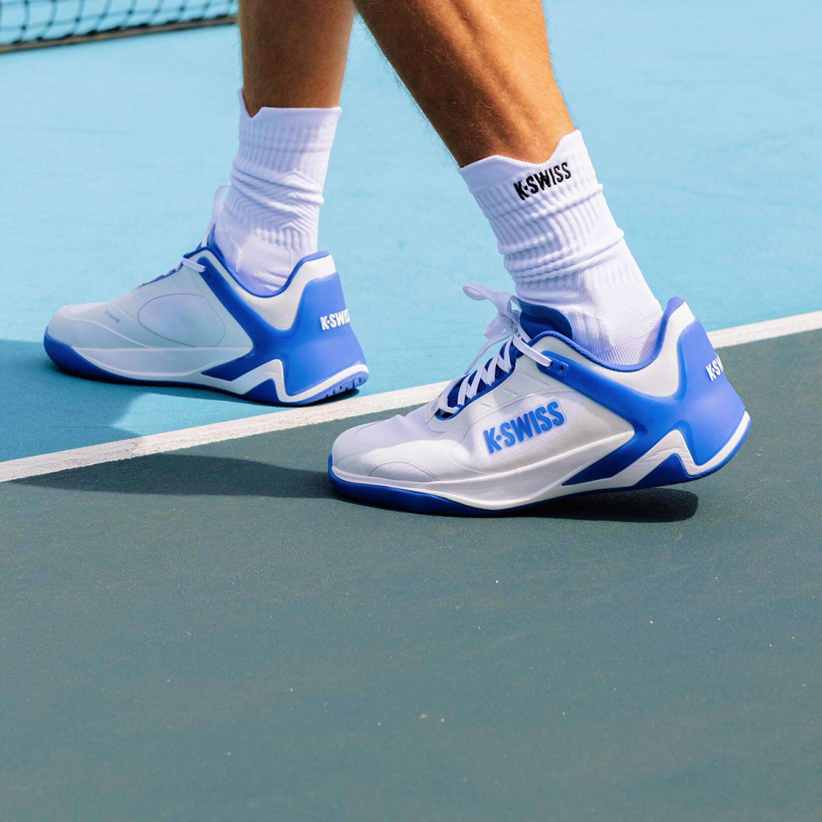 K-FRAME PICKLEBALL WHITE AND BLUE