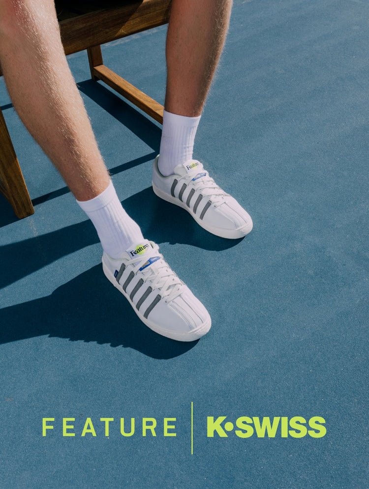 features x K-Swiss 