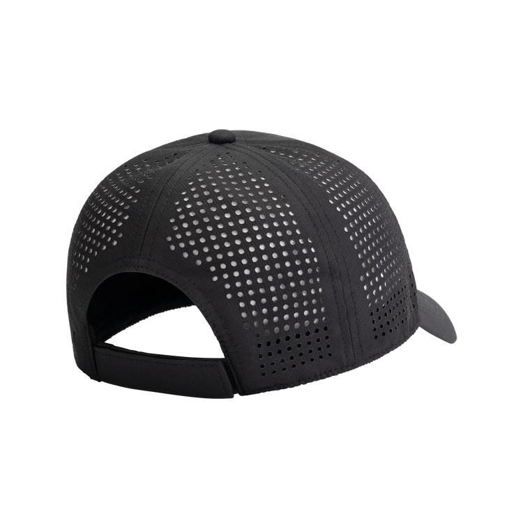 C3297-014 | UNISEX MESH COURT HAT | JET BLACK