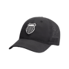 C3297 - 014 | UNISEX MESH COURT HAT | JET BLACK - K - Swiss US - ACCESSORIES