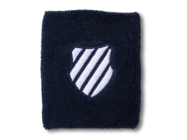 WB027-401 | WRIST BAND | NAVY/WHITE